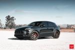 Porsche Macan Turbo on Vossen Wheels (VFS1) 2017 года